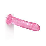 8.5" Pink Jelly Dildo