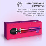 Le Wand Die Cast Plug-In Vibrating Massager