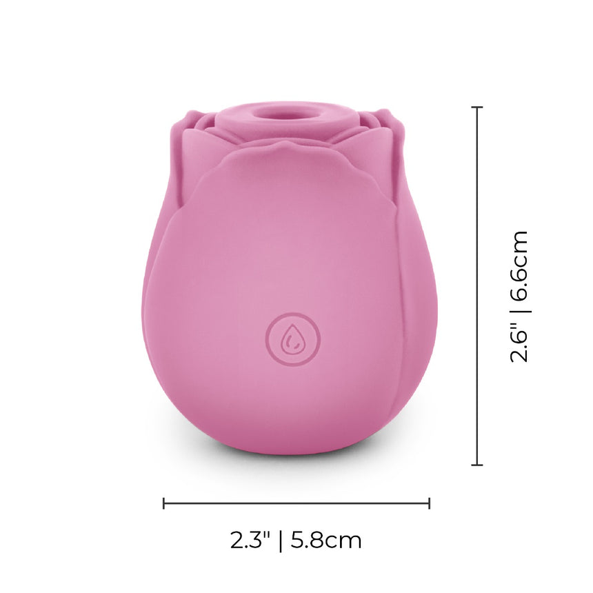 The Rose Suction Vibrator for Clit and Nipple Orgasms