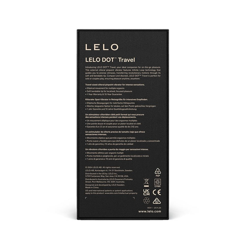 Lelo Dot Clitoral Pinpoint Vibrator Purple