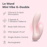 Le Wand Mini Vibe G-Double Rechargeable Clitoral & G-Spot Vibrator