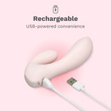Le Wand Mini Vibe G-Double Rechargeable Clitoral & G-Spot Vibrator