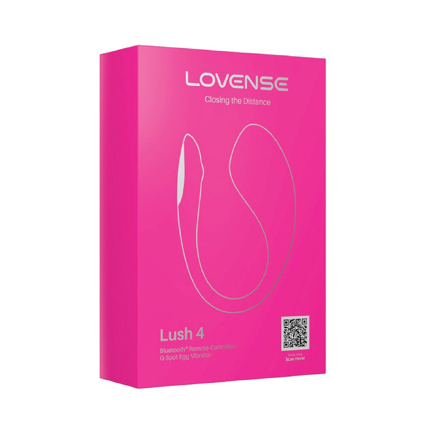 Lovense Lush 4 Bluetooth App-Controlled G-Spot Egg Vibrator