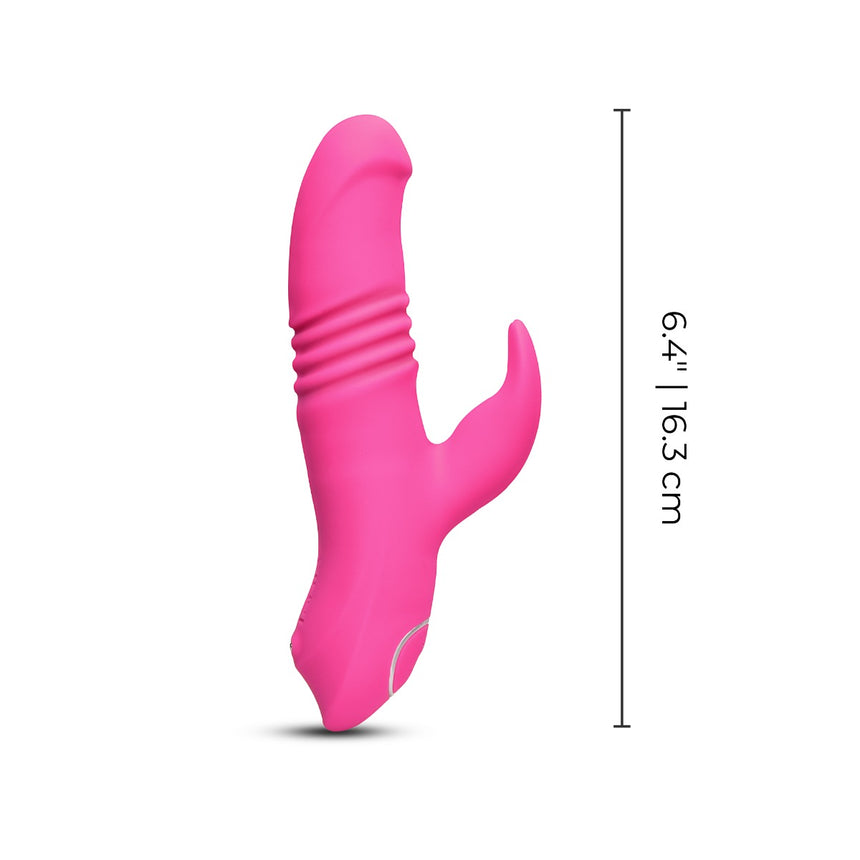 Mini Thrusting Rabbit - Hot Pink