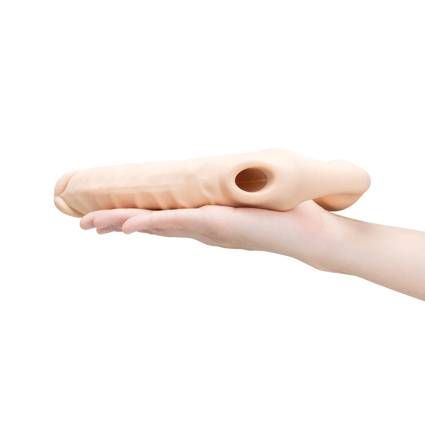 Posable Realistic Vibrating Strapless Strap-On