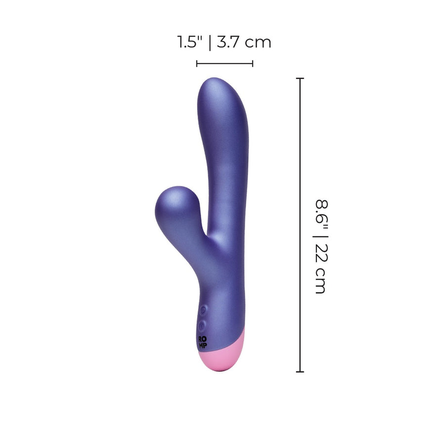 ROMP Pulse Rechargeable Silicone Rabbit Vibrator