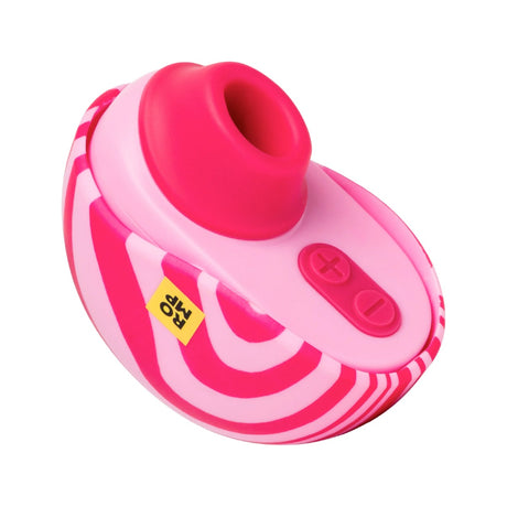 ROMP Spin Travel Rechargeable Silicone Clitoral Stimulator Pink