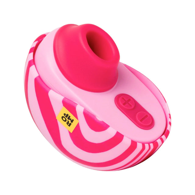 ROMP Spin Travel Rechargeable Silicone Clitoral Stimulator Pink