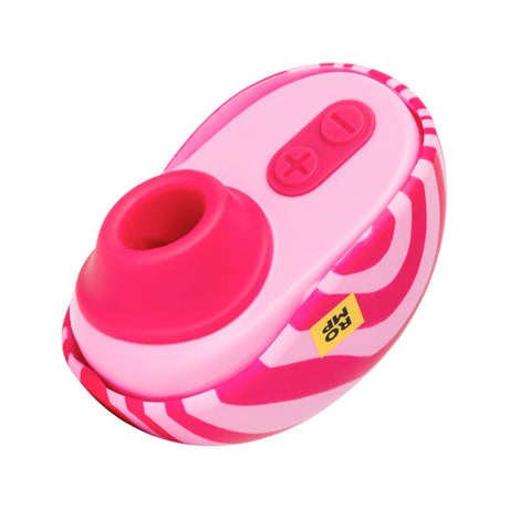 ROMP Spin Travel Rechargeable Silicone Clitoral Stimulator Pink