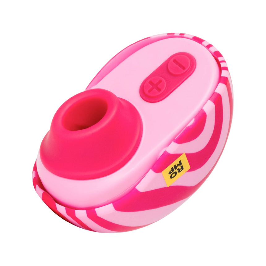 ROMP Spin Travel Rechargeable Silicone Clitoral Stimulator Pink