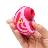 ROMP Spin Travel Rechargeable Silicone Clitoral Stimulator Pink