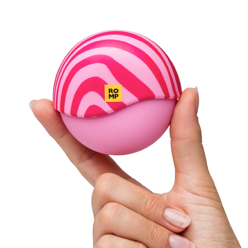 ROMP Spin Travel Rechargeable Silicone Clitoral Stimulator Pink