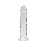 7.5" Clear Jelly Dildo