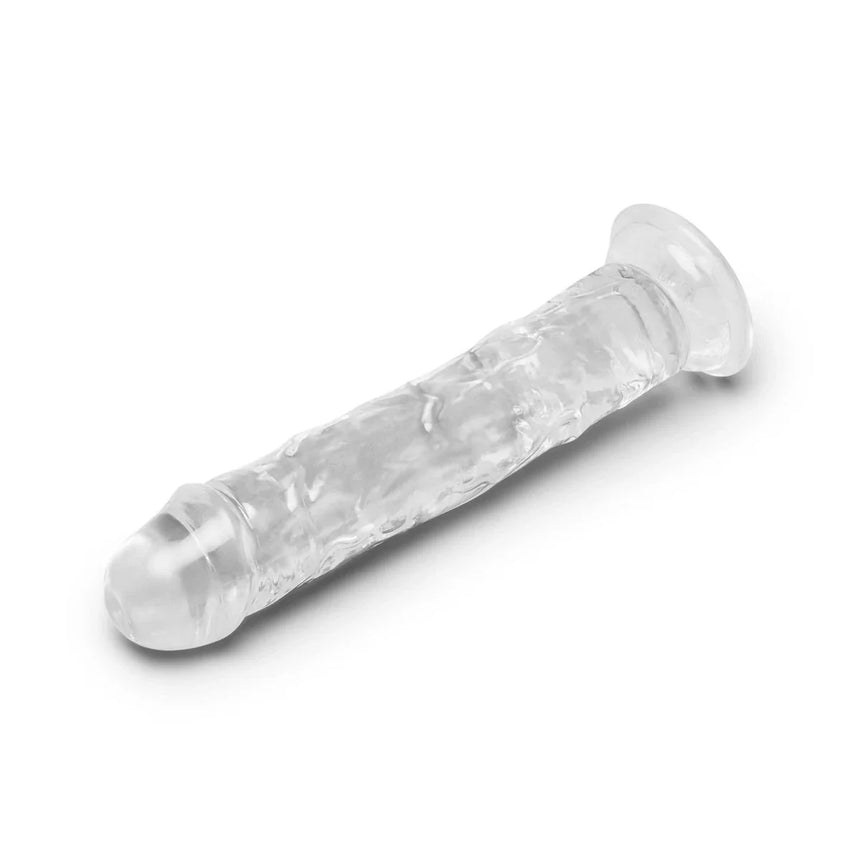 7.5" Clear Jelly Dildo