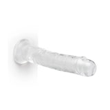7.5" Clear Jelly Dildo