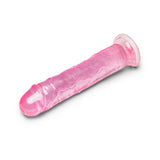 7.5" Pink Jelly Dildo