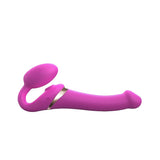Multi-Orgasm Medium Size Bendable Strap-On Dildo