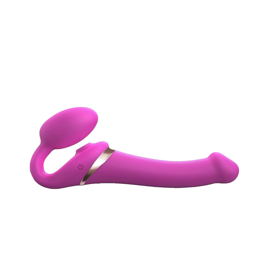 Multi-Orgasm Medium Size Bendable Strap-On Dildo