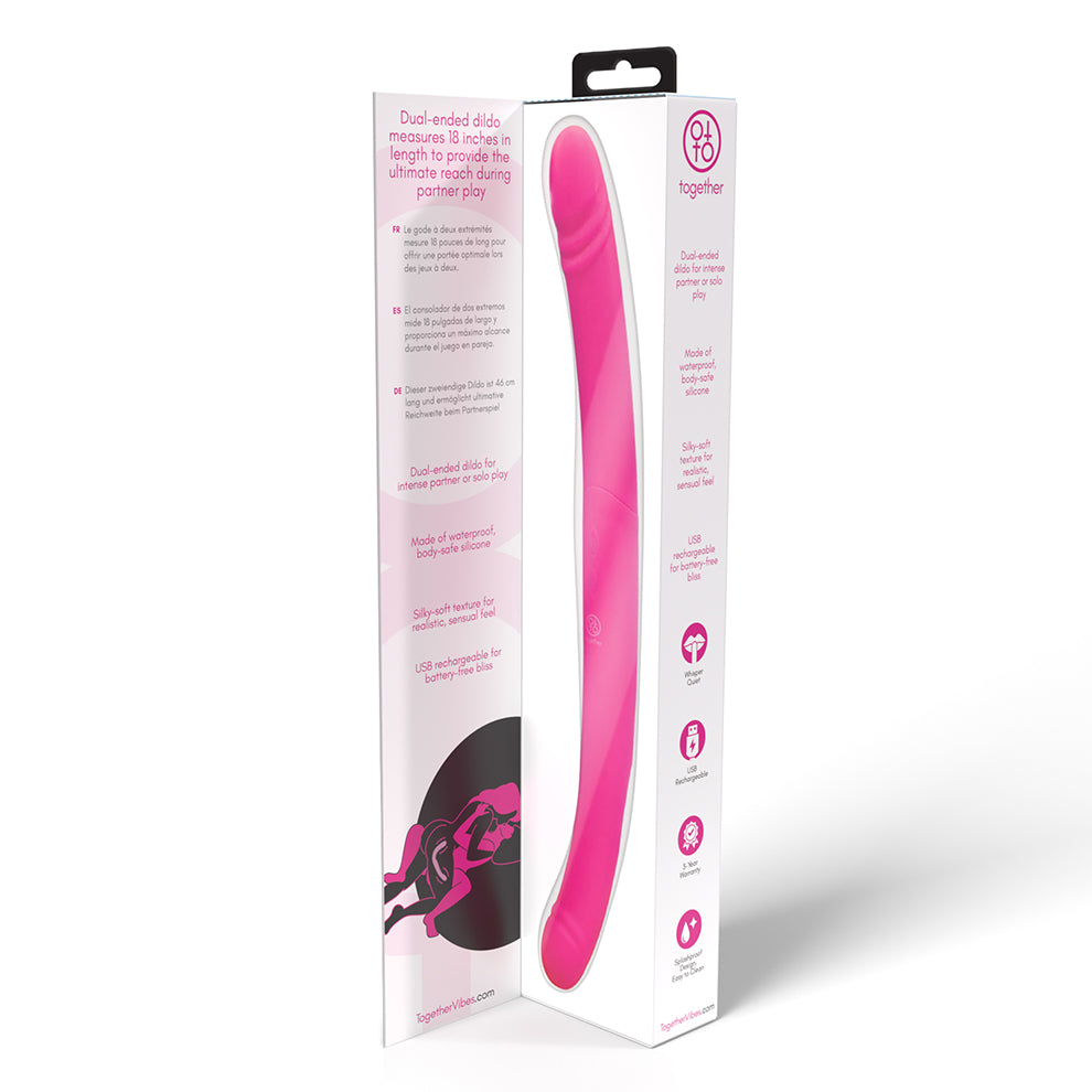Buy Duo Together Double Ended Vibrating and Thrusting Dildo from $159.00 | Together Vibes Buy Duo Together Double Ended Vibrating and Thrusting Dildo from $159.00 | Together Vibes