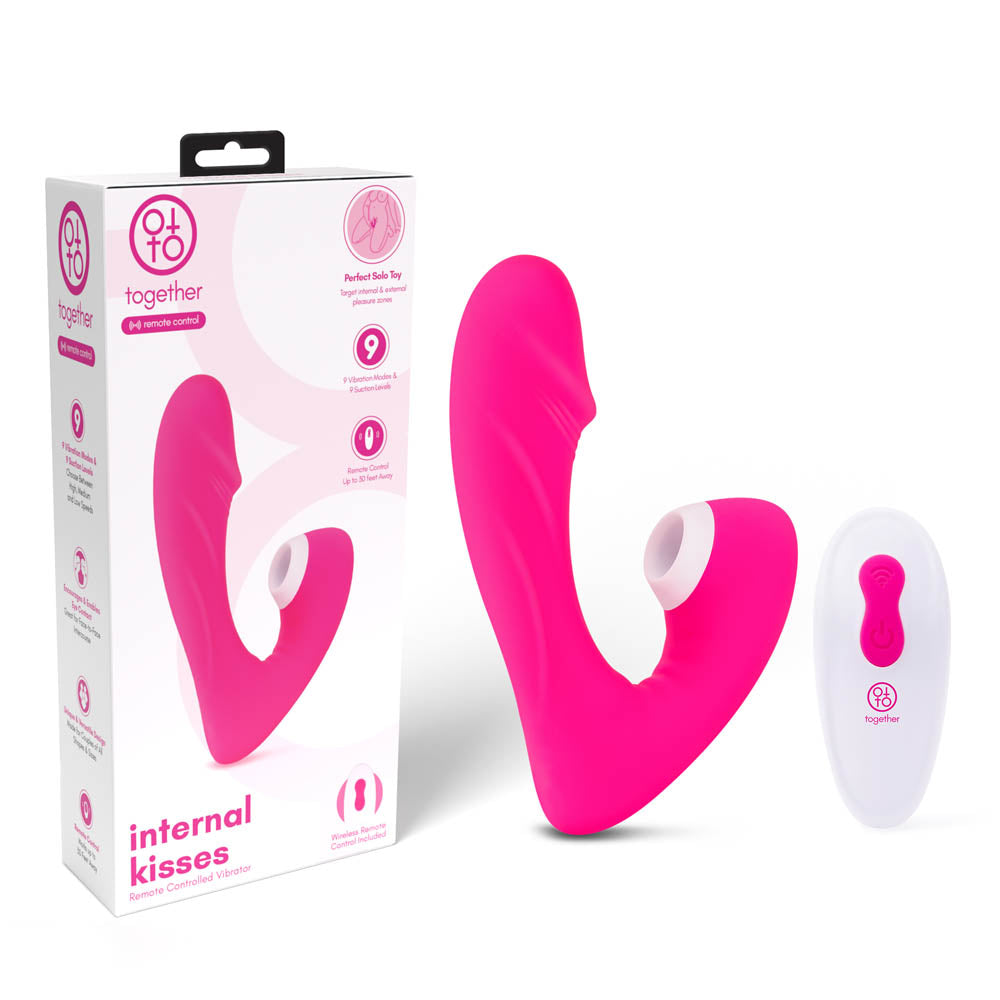 Packaging of the Together Vibes Internal Kisses Remote Controlled Vibrator