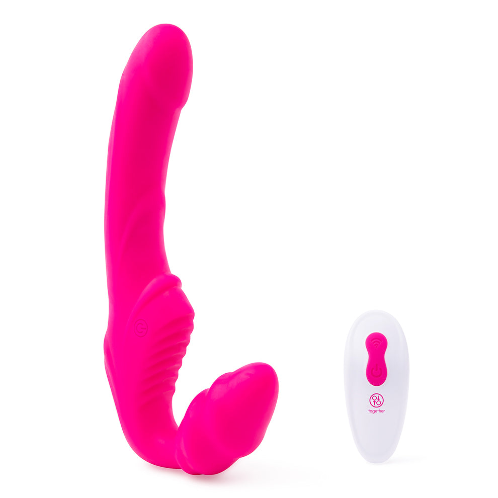 Shop the Together Vibes Strapless Together Remote Controlled Vibrator