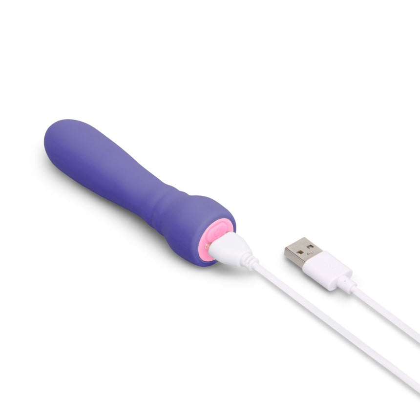 VibeFantasy Turbo Boost Bullet Rechargeable Vibrating Massager Powerful Handheld Pleasure Purple