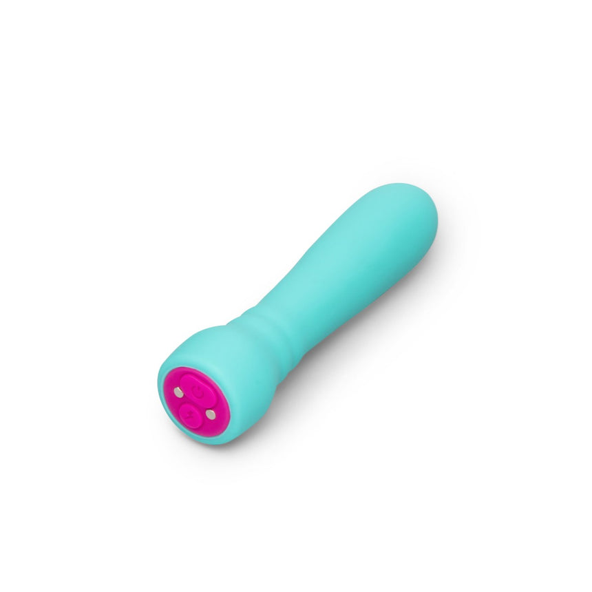 VibeFantasy Turbo Boost Bullet Rechargeable Vibrating Massager Powerful Handheld Pleasure Turquoise