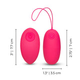 Vibrating Rechargeable Remote Control Egg