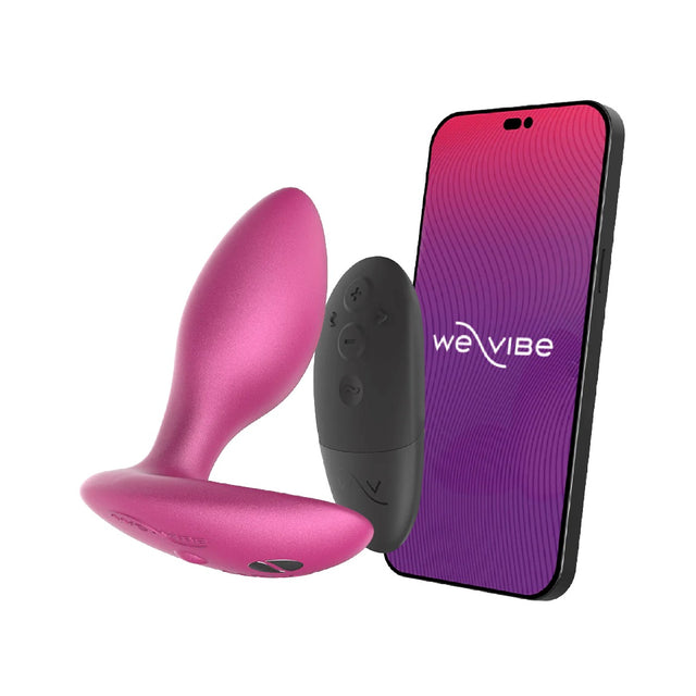 We-Vibe Ditto+ App Compatible Vibrating Rechargeable Silicone Butt Plug with Remote Control