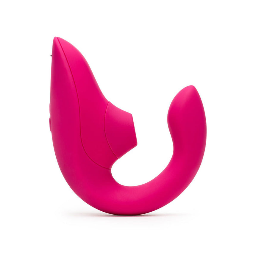 Womanizer Blend Dual Rabbit Vibrator Vibrating Pink