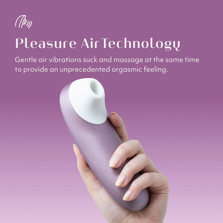 Womanizer Pro Rechargeable Silicone Air Pulse Clitoral Vibrator