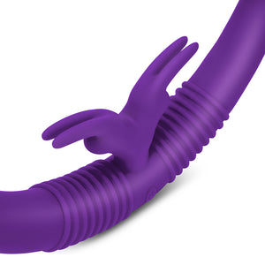 The NEW Together Vibes Couple's Vibrator in Purple with Remote Control