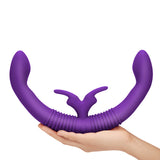 The NEW Together Vibes Couple's Vibrator in Purple with Remote Control
